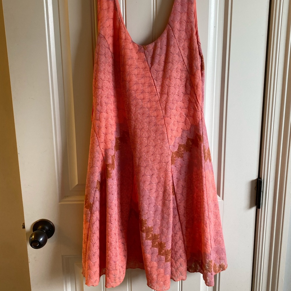 Free People Coral Dress